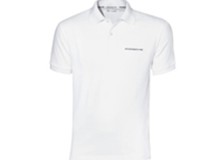 Porsche Herren Poloshirt, Weiß