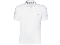 Porsche Men's Polo shirt, White Porsche Men's Polo shirt, White