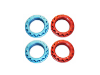 Centre locking wheel nut kit, Red and Blue. Porsche 918 Spyder - 91836167502, 91836167602