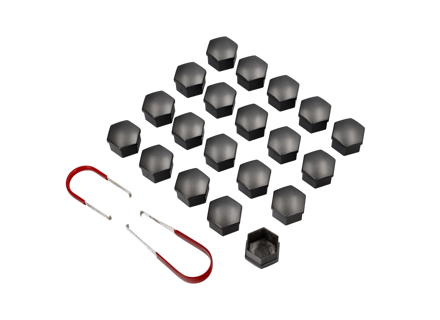 Copribulloni in nichel fumé. Porsche 996/986/987/997/Cayman