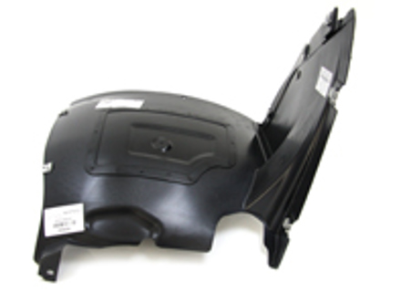 Front wheel arch, front part, left. Porsche 970 Panamera HYBRID - 97050412419, 97050412326