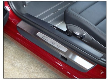 Rennline Einstiegsleisten aus Edelstahl. Porsche 991 - SP13