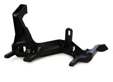 Front bumper guide rail. Porsche 957 Cayenne - 95550588900, 9555059000