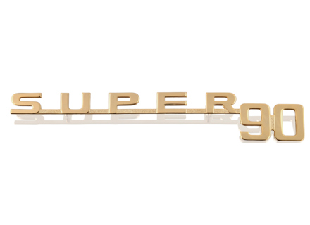 Stemma posteriore con scritta “Super 90”. Porsche 356 B - 64455931105
