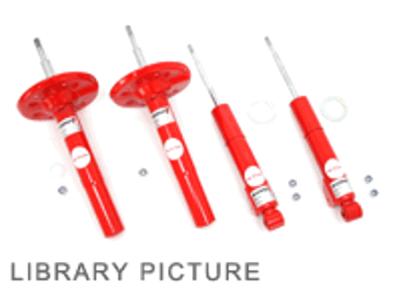 Set di ammortizzatori anteriori e posteriori Koni Special Active. Porsche 986 Boxster - 8745-1328, 8745-1329, 98633305120, 98634304123