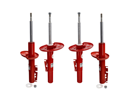 Koni Special Active shock absorber front & rear set. Porsche 986 Boxster - 8745-1328, 8745-1329, 98633305120, 98634304123