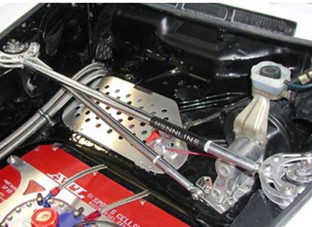 支撑塔架支架 - 桁架安装 - Rennline 三点式支架。保时捷 911/912/930 - SB809192B, SB809192S