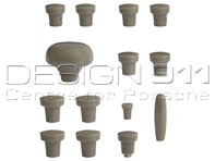 Dashboard knob set, GREY. Porsche 356A (1955-1959) - PCG35655200600, 64455281100600, 64455285300600, 64455283100600, 64455282101600 Dashboard knob set, GREY. Porsche 356A (1955-1959) - PCG35655200600, 64455281100600, 64455285300600, 64455283100600, 64455282101600