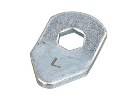 Geleidebus/borgsegment voor handremkabel. Porsche 356 linksgestuurde (LHD) auto's. - 64424231 - 13242446