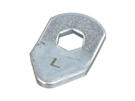 Boccola di guida/segmento di bloccaggio per cavo del freno a mano. Auto Porsche 356 con guida a sinistra (LHD) - 64424231 - 13242446