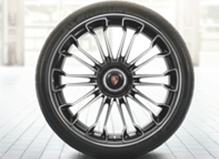 20'/21' 918 Spyder alloy wheels & summer tyres Original Porsche - 91804460002