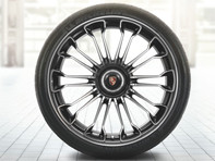 20'/21' 918 Spyder alloy wheels & summer tyres Original Porsche - 91804460002 20'/21' 918 Spyder alloy wheels & summer tyres Original Porsche - 91804460002