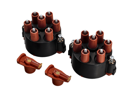 Ignition Kit Distributor Caps + Rotor Arms Porsche 964 / 993 - 93060291901, 93060290202