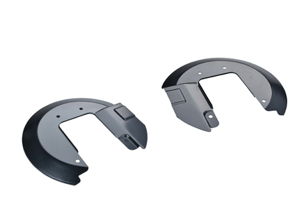 Kit piastra copridisco freno anteriore. Porsche 911/912 dal 1965 al 1968 - 90135180114, 90135180214