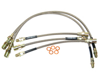 Stainless steel brake hoses. Porsche 964 - DHK603 Stainless steel brake hoses. Porsche 964 - DHK603
