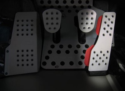 Rennline Gas Pedal Perforated. Porsche 911/912/914/930/964/993 ALL - P44