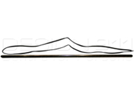 保时捷 356 Speedster / 356B / 356C 摇臂面板装饰条 - 64455901107, PCG55901107 - 356139-01, 1686500206