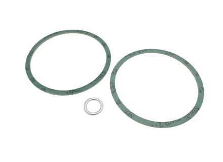 Jeu de joints de crépine d'huile avec bague d'étanchéité de carter. Porsche 914 - 021198031B, 017.494, N0138051