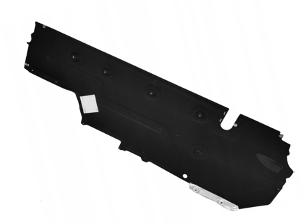 Underbody trim, Centre left. Porsche 970.2 Panamera 2014-16 (LWB) - 97050412106 - 970 504 12106