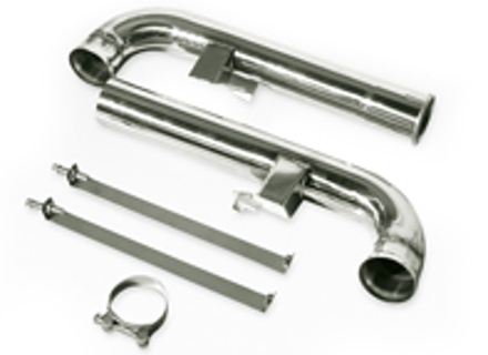 Auspuff Schalldämpfer / Schalldämpfer Heckbox. Porsche 964 DesignTek - 3606006404, 92.200S, 1620700800, 96411104504, 96411104502