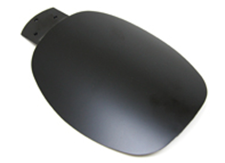 Fuel filler flap lid. Porsche 356 B-T6 / 356 C - 64450403100, 64450403100GRV