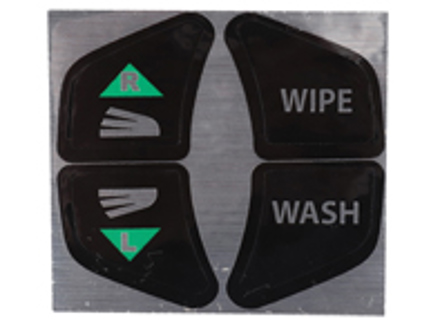 Sticker set, wiper and turn signal. Porsche 911 USA / 914 - 90155933001 - 1601502010