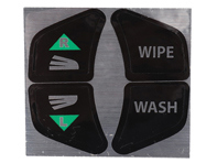 Sticker set, wiper and turn signal. Porsche 911 USA / 914 - 90155933001 - 1601502010 Sticker set, wiper and turn signal. Porsche 911 USA / 914 - 90155933001 - 1601502010