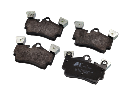 Brake pads, Rear. Porsche 955 Cayenne Turbo S / 957 Cayenne Turbo - 95535293950, 37792, 95535293951