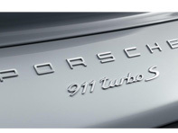 'PORSCHE 911 TURBO S' Rear Badge for Porsche 991.2 - 99104480385G2X 'PORSCHE 911 TURBO S' Rear Badge for Porsche 991.2 - 99104480385G2X