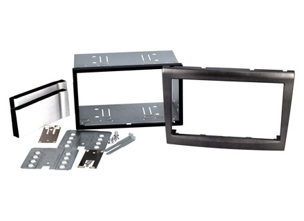 Double Din Fascia Plate (Anthracite). Porsche 911 (997) / 987 Boxster / 987C Cayman - CT23PO03