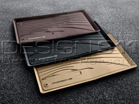 Rubber Interior Floor Mats. Porsche 971 Panamera LHD - 971044800B1E0, 971044800B3G0, 971044800B4H0