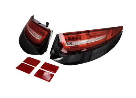 Rear lamp kit 991 style. Porsche 997.2 - 99763141103, 99763141104, 99763141105, 99763141106, 99763198900, 99763198901, 99763198902, 99763198903, 99763198904, 99763141206, 99763141205, 99763141204, 99763141203, 99763141202, 99763199000, 99763199001, 99763199002, 99763141703, 99763141704, 99763199300, 99763199301, 99763199302, 99763141803, 99763141804, 99763141805, 99763141806, 99763199401, 99763199402, 99763199403, 99763141705, 99763141706 - DP116-CR