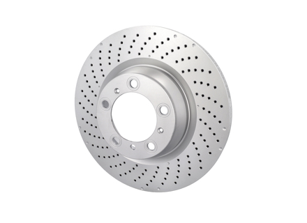 Brake disc rotor, Rear. Porsche 997 TURBO / 997 GT3 (OE Part No 99735240502 / 99735240602) - 99735240501, 99735240601, 99735240502, 99735240602, 99735240503, 99735240603, 18320, 18321