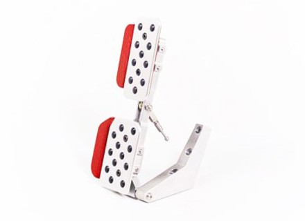 Rennline REV3 2PC Pedal Set Rubber Grip. Porsche 986 Boxster / 996 TIPTRONIC - A133P62, A133P62