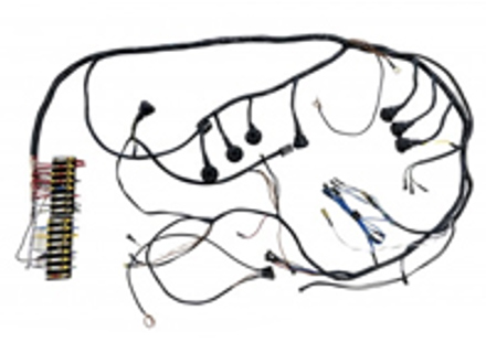Faisceau de câbles de coffre à bagages lhd. Porsche 911 / 912 1969 90161200102 - 90161200102