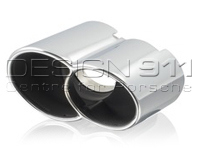 Exhaust Tail Pipes 4 Tube. Porsche 996 Turbo / 996 GT2 - 99611198101, 99611198201 Exhaust Tail Pipes 4 Tube. Porsche 996 Turbo / 996 GT2 - 99611198101, 99611198201