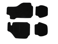 Set di tappetini, nero. Porsche 911 73-89 Targa/Cabrio con guida a sinistra - 1601700110 - 1601700110