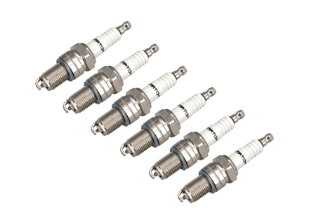 火花塞（6个装）。适用于1984-1989年保时捷911 3.2L车型（带催化转化器）。 - 99917015690, 92809460203, 99917014190, 99917015890, 99917018990, 9991701899A - Z20, Z20