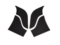 Stone chip protection film set of 4, BLACK. Porsche 964 Paint protection film - PCG55932515