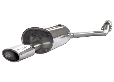 Sport rear silencer for Porsche 924 2.0L CARGRAPHIC N-GT - 477253125S, 477253125AA