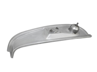 Deurslotstijl, links compleet met zak SWB. Porsche 911 / 912 1965-68 - 90150306122, 90150306321, 90150306121GRV, 90150306141, 90150306141GRV - PP210AL, P210AL