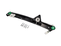 前车窗升降器。适用于保时捷 970.1 / 970.2 Panamera 2009-16 款 - 97053722101, 97053722102, 97053722103, 97054290100, 97054290300, 97053722201, 97053722202, 97053722203, 97054290200, 97054290400