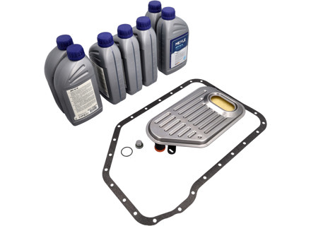 带垫圈的变速箱油滤清器。适用于保时捷 986 Boxster / 987 Boxster / 987C Cayman Tiptronic 变速箱 - 98630740300, 98639701600