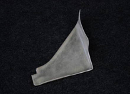 Copertura del motore - piastra di blocco per l'alloggiamento della ventola grande a sinistra. Porsche 911 - TK210R1