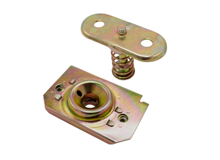 Achterklep slot set boven en onder delen PORSCHE 911 1965-89 / 912 - 93051205200, 90151205200, 64451151101