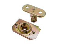 Achterklep slot set boven en onder delen PORSCHE 911 1965-89 / 912 - 93051205200, 90151205200, 64451151101