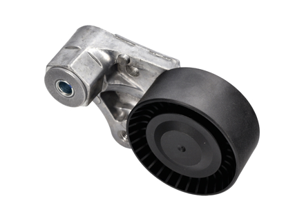 Drive belt tensioner lever & pulley. Porsche 991 / Boxster / Cayman - 33001010, 94810240200, 9A110221101, 9A110221200