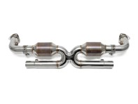 Fabspeed Sport Cat X-Pipe. Porsche 996 GT3 (1999-2005) - 99611302293, 99611302297, 99611302193, 99611302197 - FS.POR.996GT3.SCX