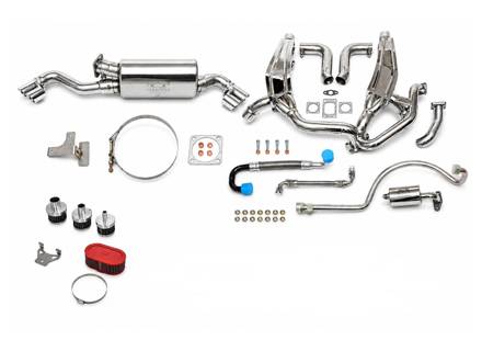 Terminali di scarico doppi a quattro uscite per pacchetto prestazioni sportive. Porsche 911 Turbo Flatnose - 93011103806, 93021103301, 93021103304