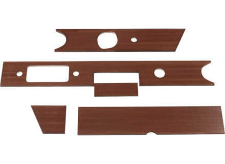 Dashboard cover set wood. Porsche 911 1965-68 RHD (Right Hand Drive) Cars - 90155204220 - DAB111122